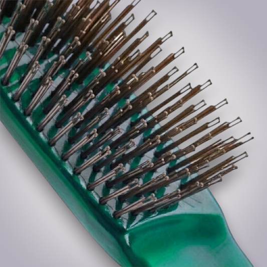 Ergonomic Detangling Hair Brush with Scalp Massaging Bristles