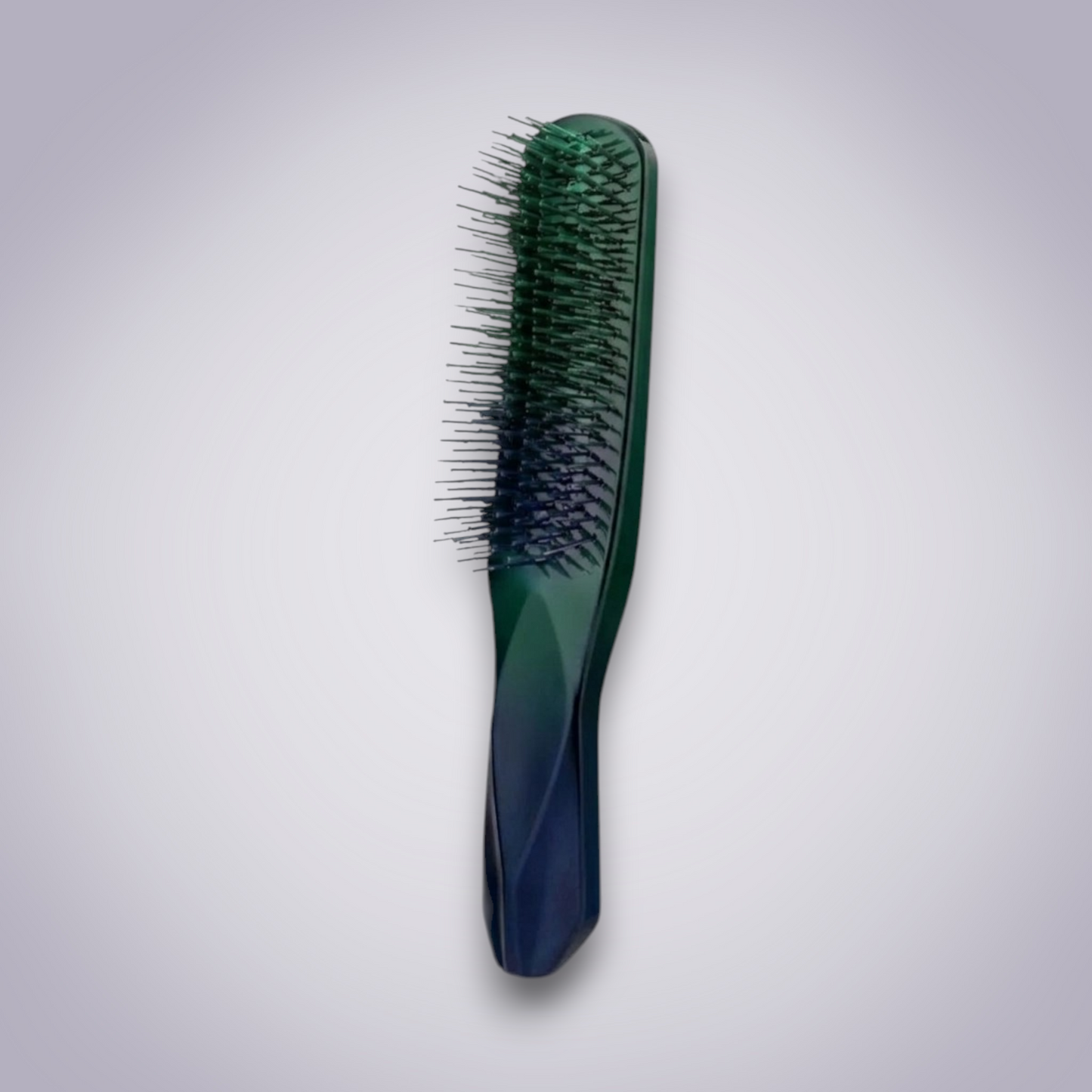 Ergonomic Detangling Brush with Sculpted Handle and Gentle Bristles
